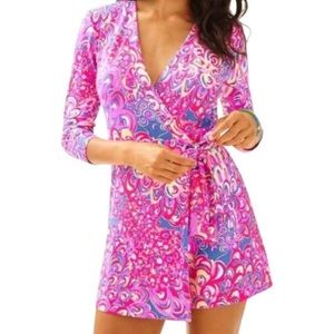 NWT Lilly Pulitzer Karlie Wrap Romper